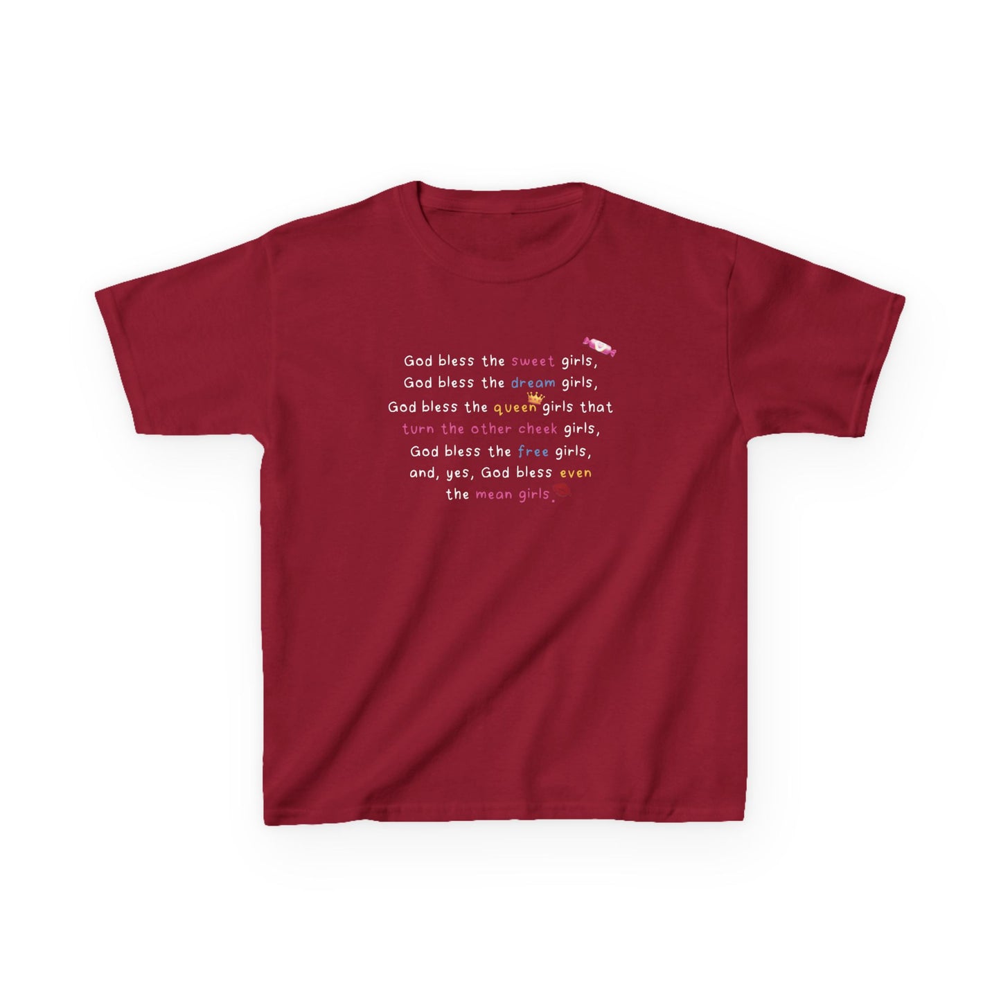 Katseye Mean Girls 'god bless the sweet girls' Baby Tee