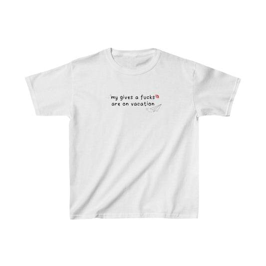 Sabrina Carpenter Espresso 'my gives a fucks are on vacation' Baby Tee