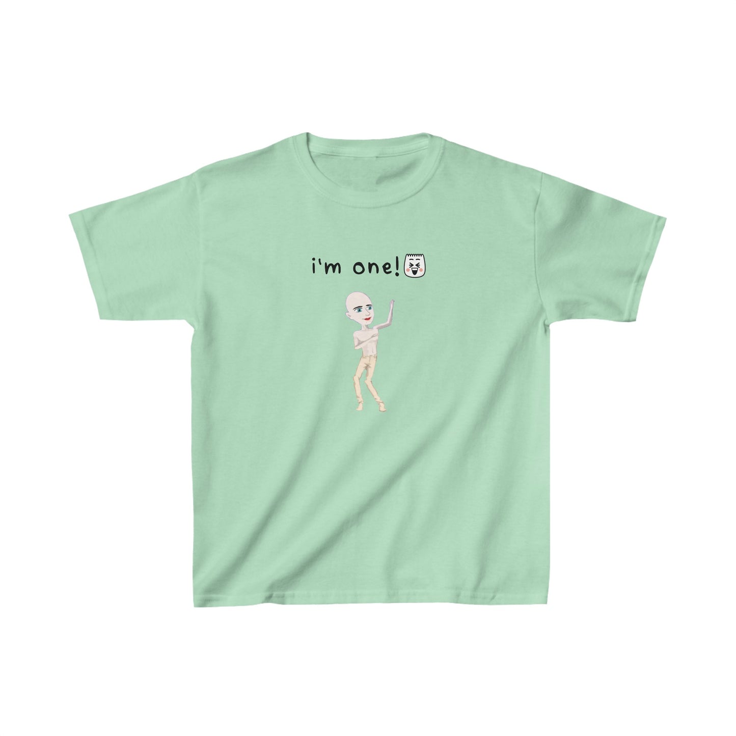 Sinjin Drowning 'i'm one :3' Baby (Otillie) Tee