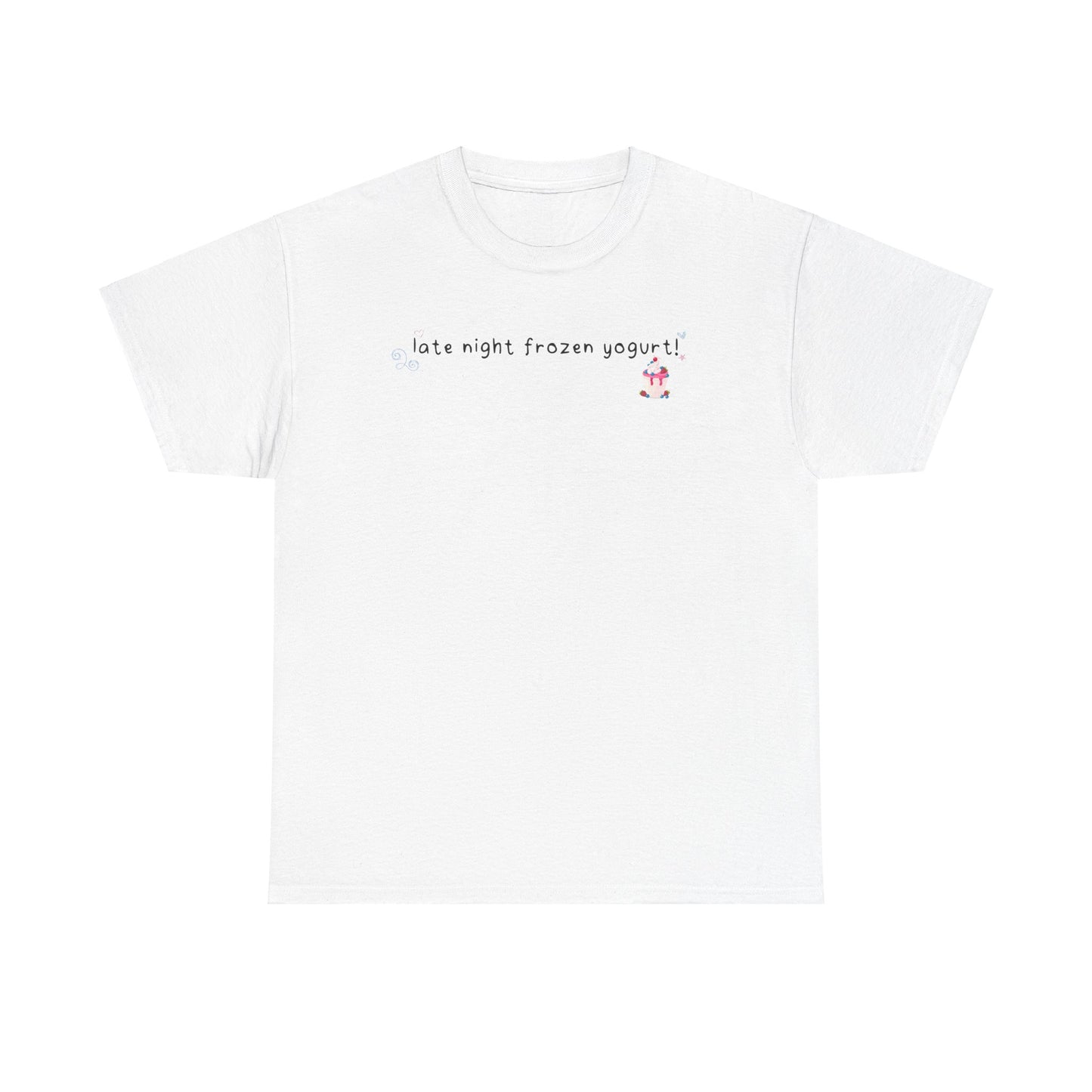 Sinjin Drowning Frozen Yogurt 'late night frozen yogurt' Tee