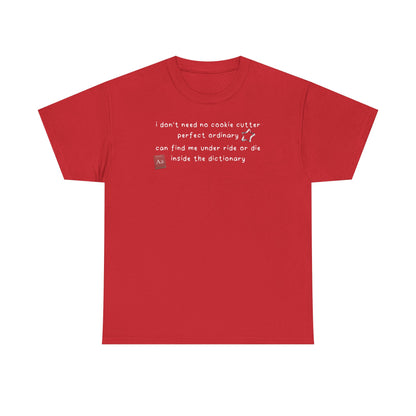 Katseye Debut 'i don't need no cookie cutter perfect ordinary' Tee