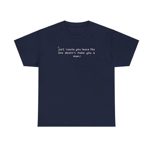 Sabrina Carpenter Dumb & Poetic 'doesn't make you a man' Tee