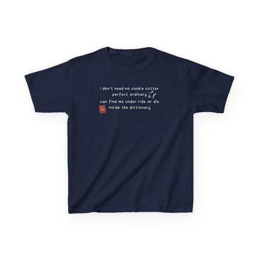 Katseye Debut 'i don't need no cookie cutter perfect ordinary' Baby Tee