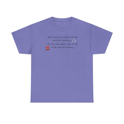 Katseye Debut 'i don't need no cookie cutter perfect ordinary' Tee