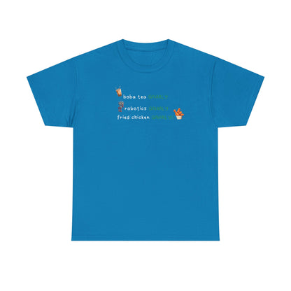 Katseye Gnarly 'boba tea gnarly robotics gnarly fried chicken gnarly' Tee
