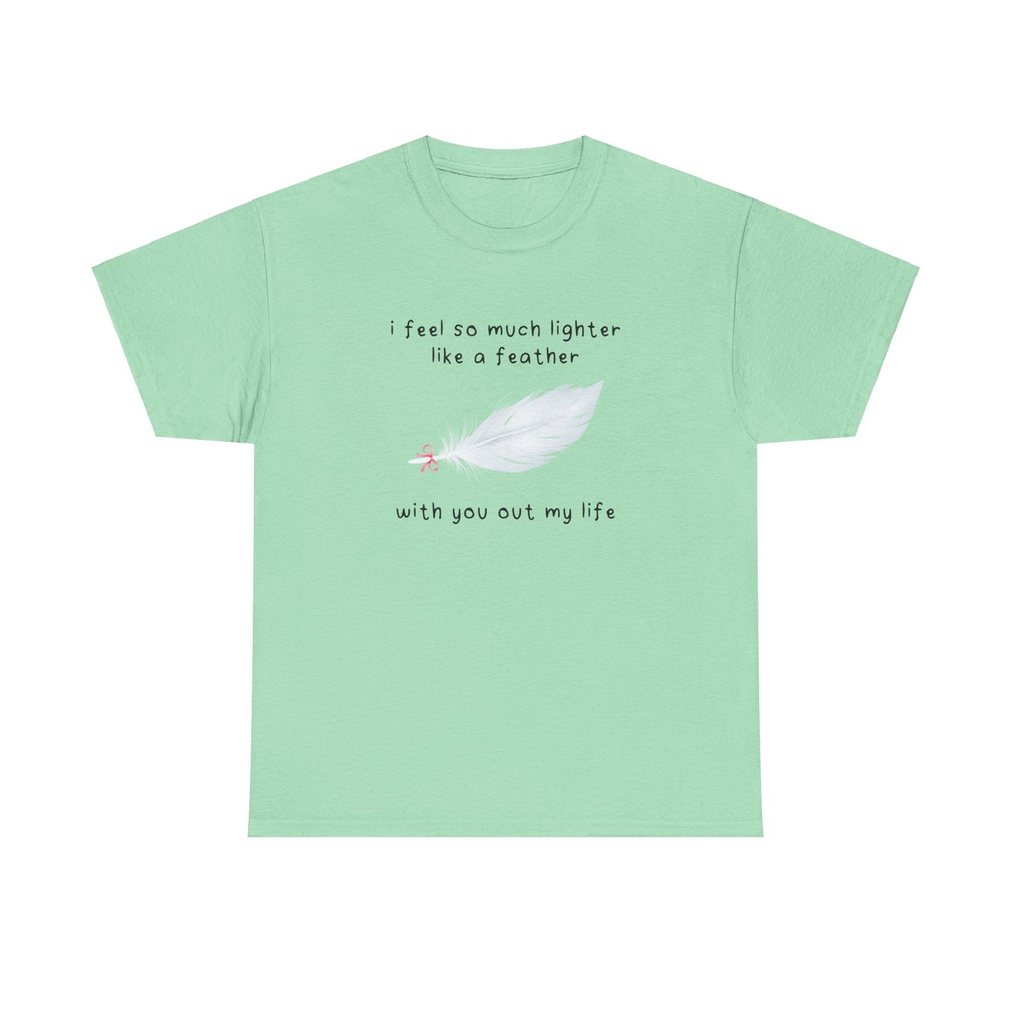 Sabrina Carpenter Feather 'like a feather' Tee