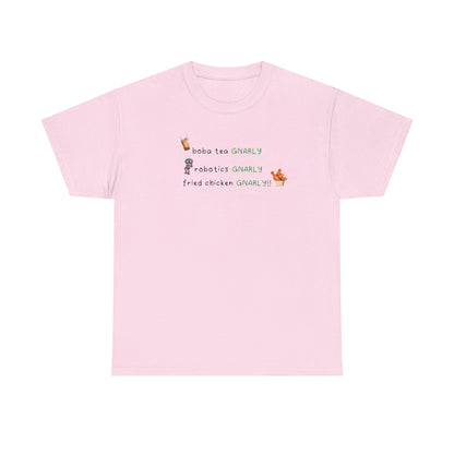 Katseye Gnarly 'boba tea gnarly robotics gnarly fried chicken gnarly' Tee