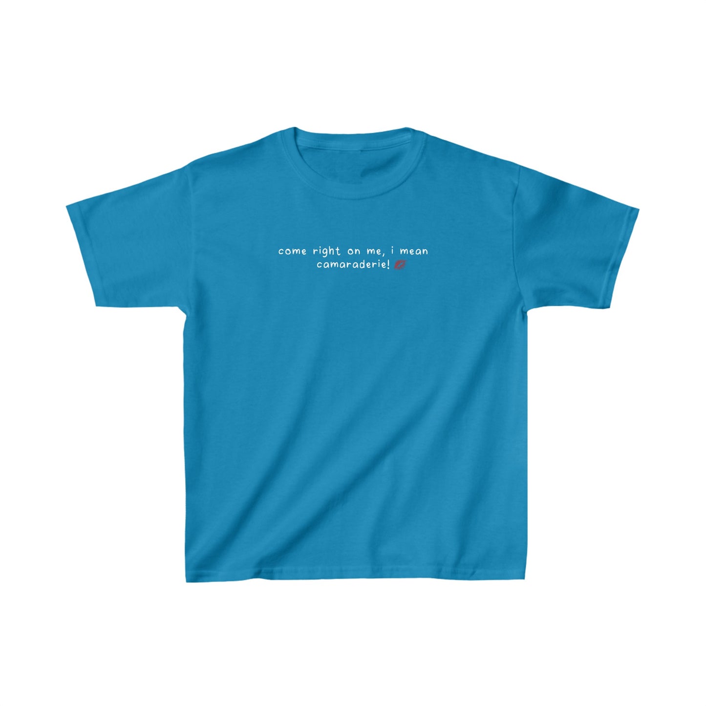 Sabrina Carpenter Bed Chem 'come right on me' Baby Tee