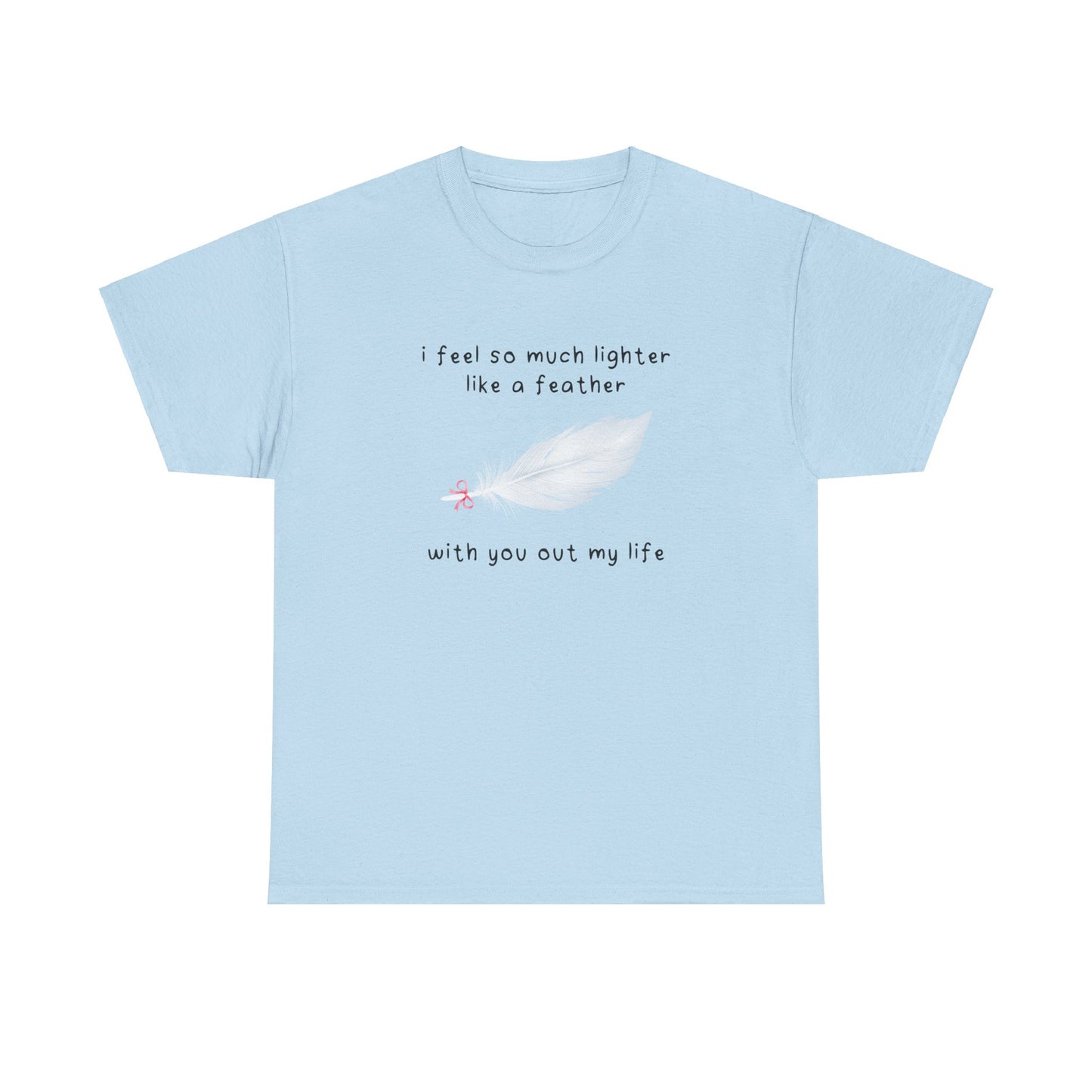 Sabrina Carpenter Feather 'like a feather' Tee