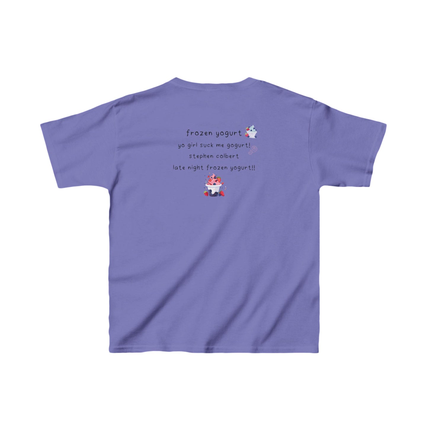 Sinjin Drowning Frozen Yogurt Baby Tee