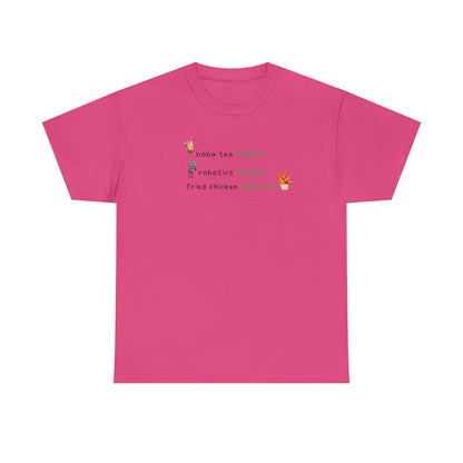 Katseye Gnarly 'boba tea gnarly robotics gnarly fried chicken gnarly' Tee