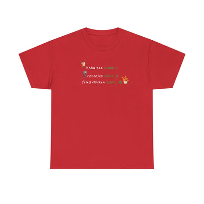Katseye Gnarly 'boba tea gnarly robotics gnarly fried chicken gnarly' Tee